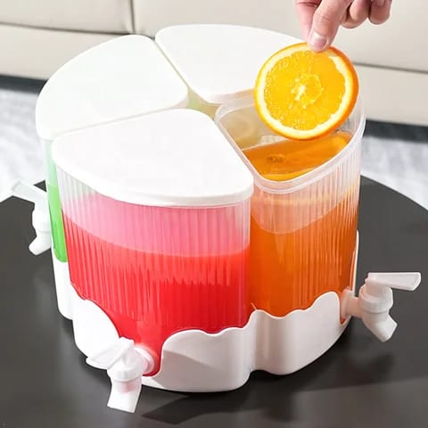 Distributeur de jus partitionné avec support  BlackNov