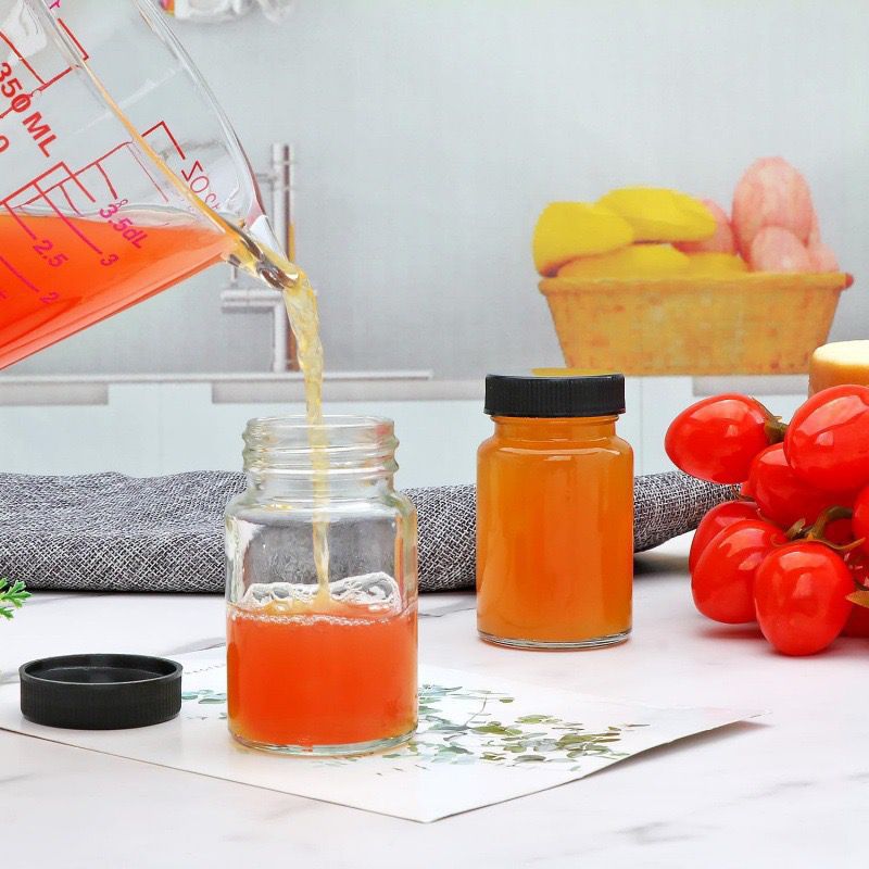 Bouteilles de shot au gingembre en verre BlackNov