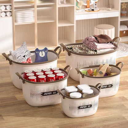 Ensemble de 3 paniers pour la maison, le linge et le garde-manger