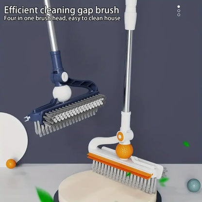4 en 1 brosse de nettoyage en forme de V avec raclette