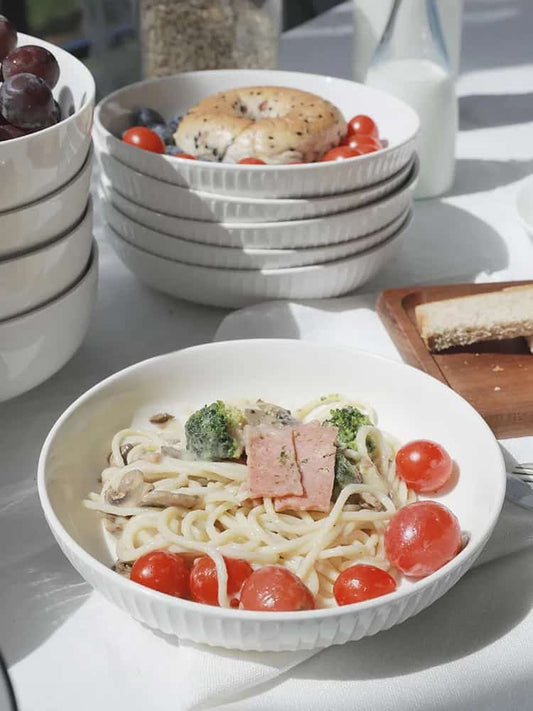 6 pièces assiettes en céramique japonaises