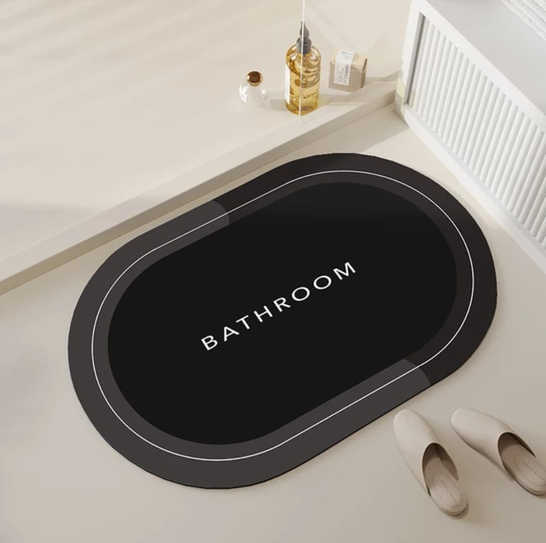 Grand tapis de bain 50*80 Noir
