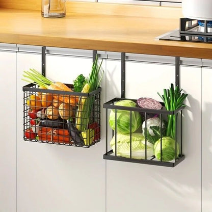 Organisateur de porte de placard 2 pièces avec porte-serviette