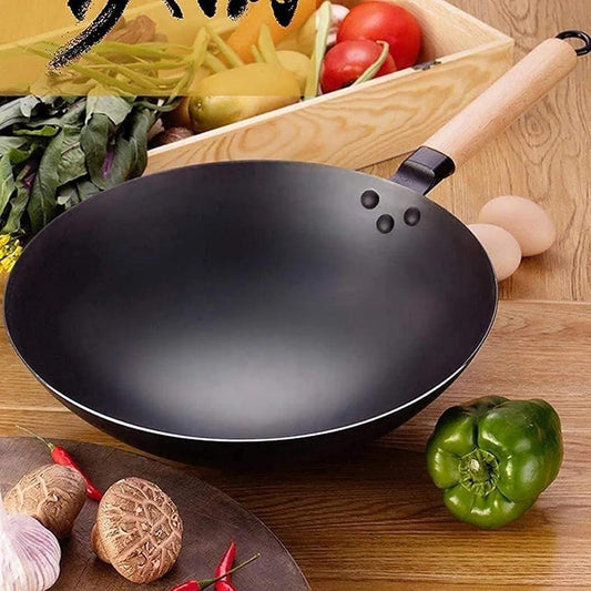 Poêle profonde antiadhésive 32 cm haute résistance