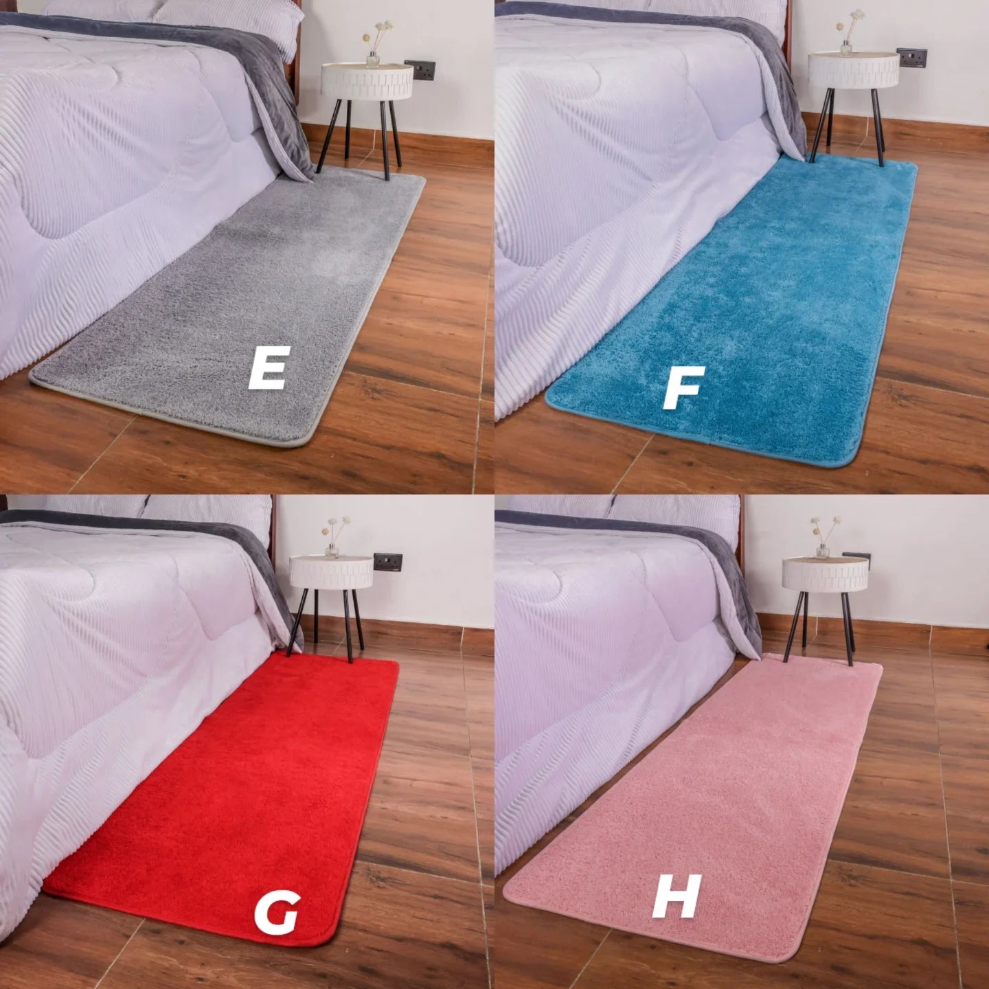 Tapis de chevet absorbant antidérapant
