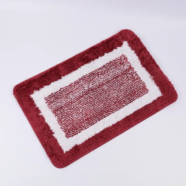 Grand tapis de bain en velours absorbant