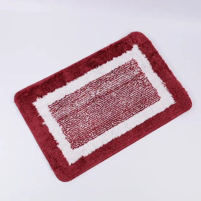 Grand tapis de bain en velours absorbant