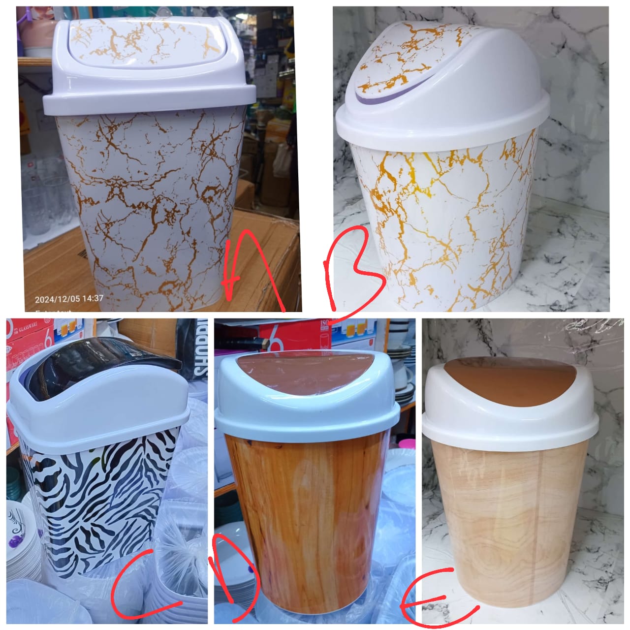 *10litres poubelle unique