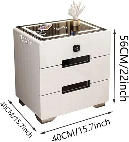 Armoire de chevet tactile à capteur Led BlackNov