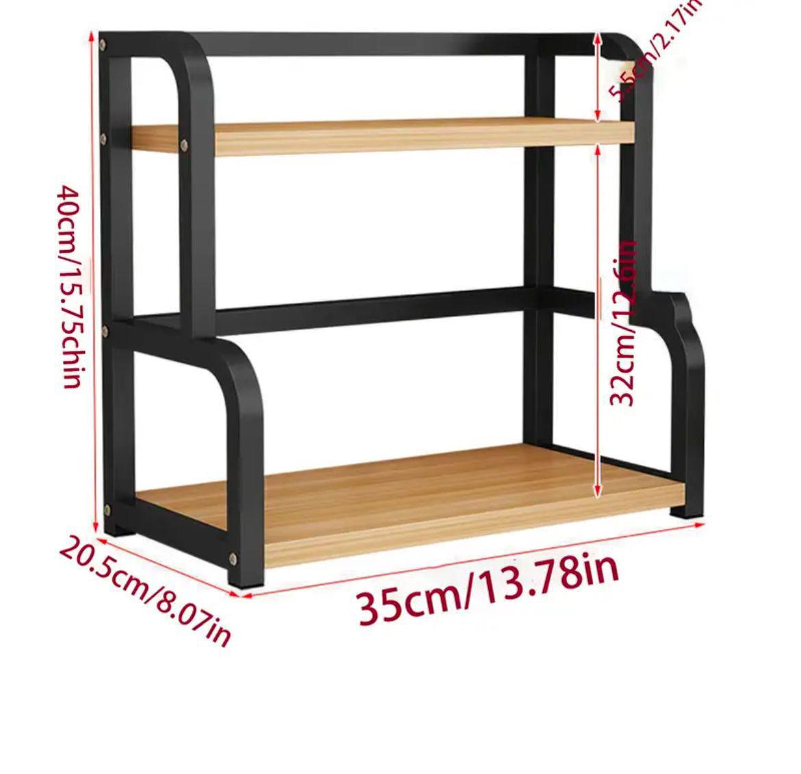 Étagère de rangement de cuisine en acier inoxydable