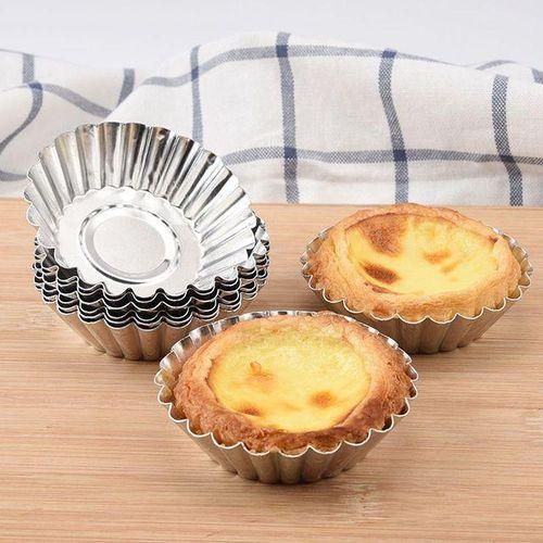 Moules à cupcakes en aluminium 12pc moules à muffins