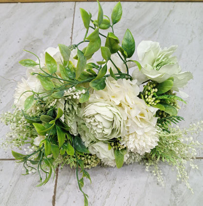 Fleurs d'hortensia artificielles