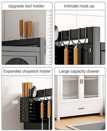 Étagère à vaisselle de comptoir de cuisine