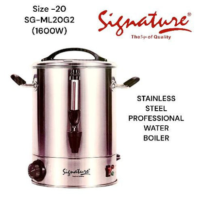 Chaudière à eau pour thé commercial en acier inoxydable