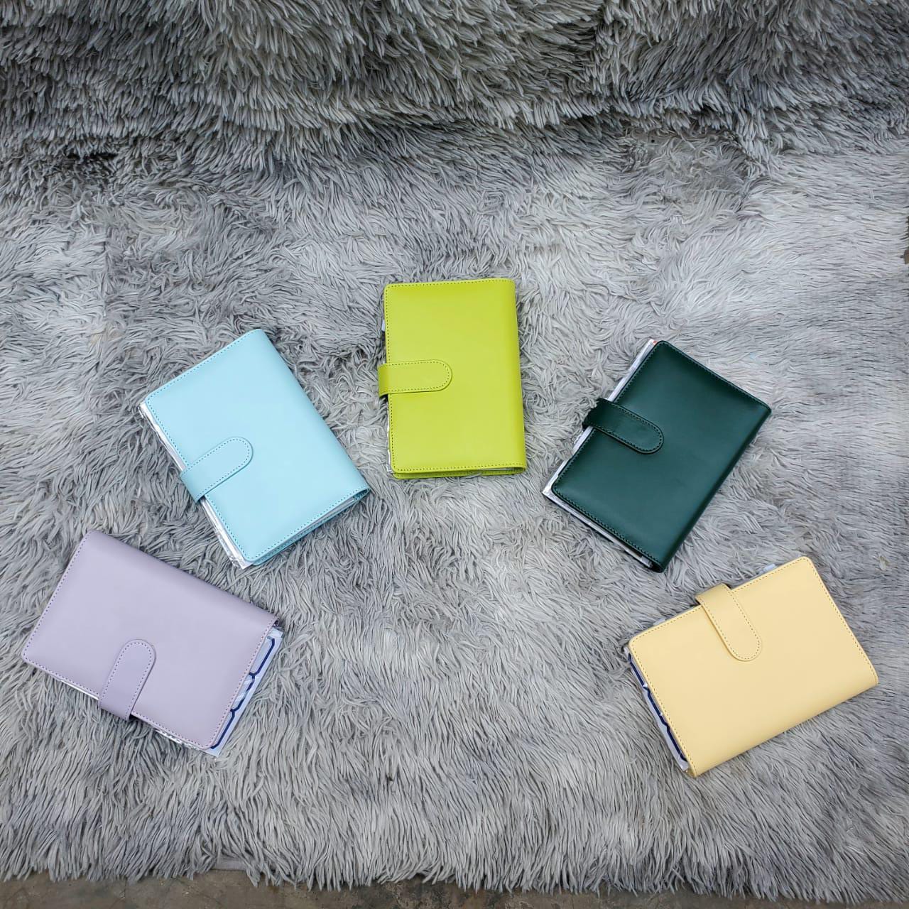 A6 classeur de budget avec emplacement pour carte et porte-stylo