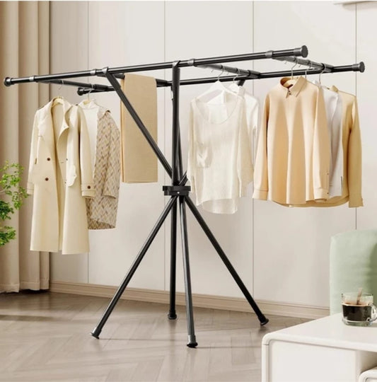 Séchoir à linge pliable pour extérieur