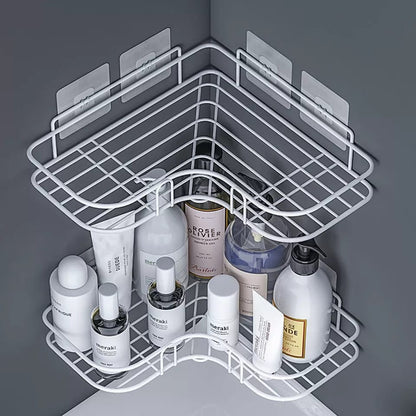 Organisateur d'angle de salle de bain