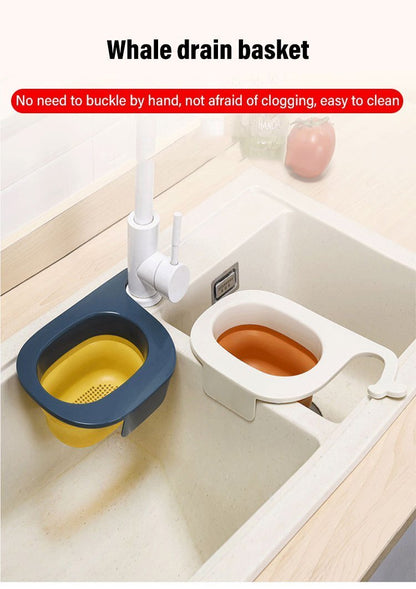 Évier suspendu pliable de cuisine