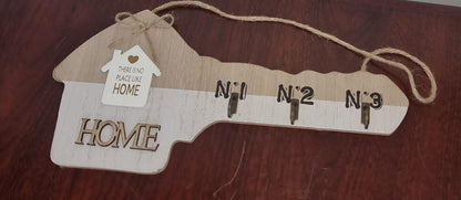 Décor de porte-clés en bois BlackNov