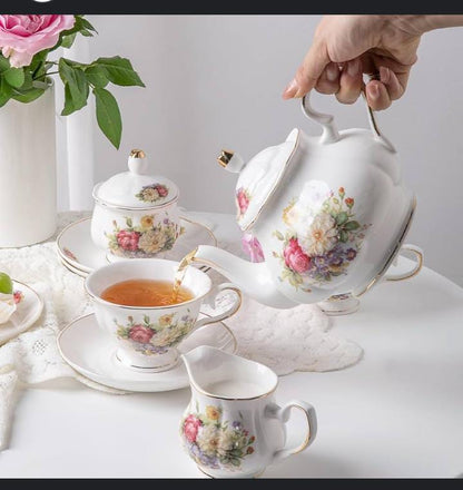 Ensemble de thé en céramique