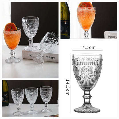 6pc Verres à Smoothie/ Jus Floral
