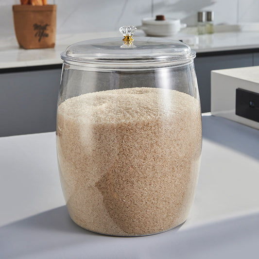 4 litres de récipients de rangement en acrylique
