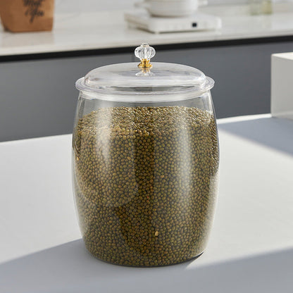4 litres de récipients de rangement en acrylique
