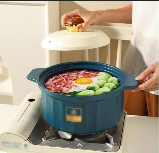 5litres casserole en céramique avec couvercle