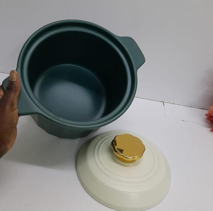 5litres casserole en céramique avec couvercle