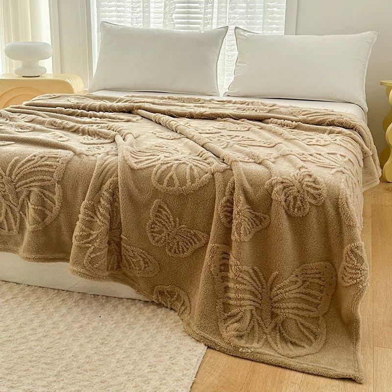 Couverture en polaire chaude et confortable