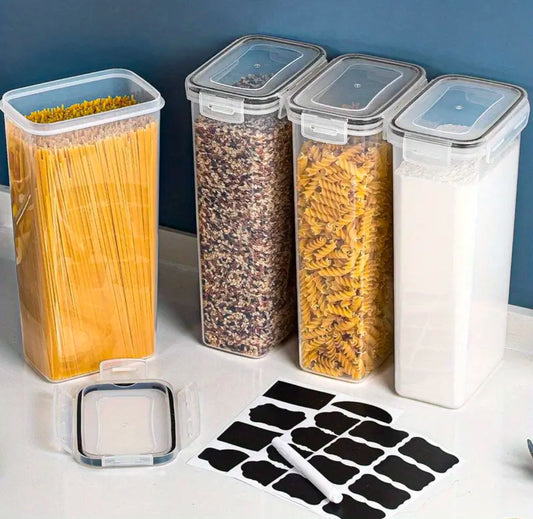 Contenants de stockage alimentaire hermétiques 4 pièces