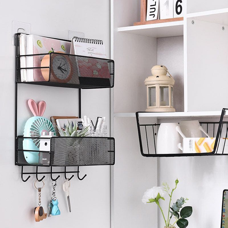 Organisateur de salle de bain en maille