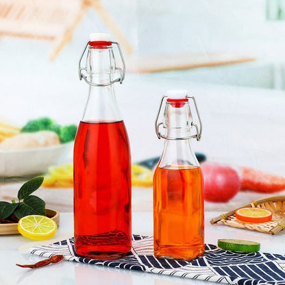 Bouteilles en verre à col swing