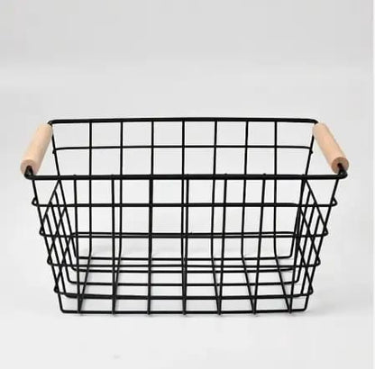 Panier de rangement en fil métallique
