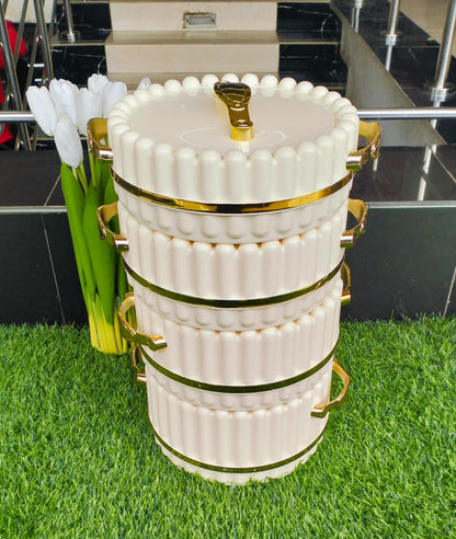 4pc Pot chaud isolé