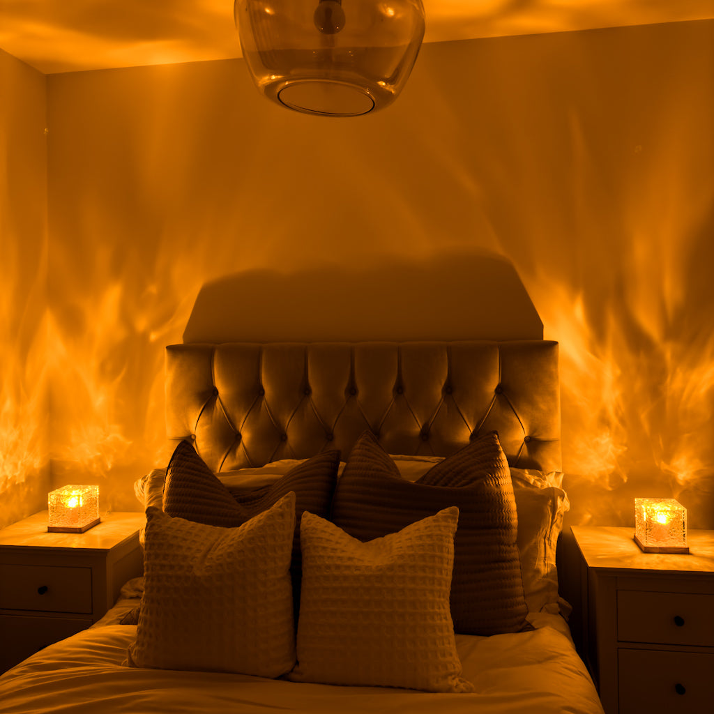 Floroux LED lamp | Magical 3D ambient light | Wireless table lamp | Decorative lighting