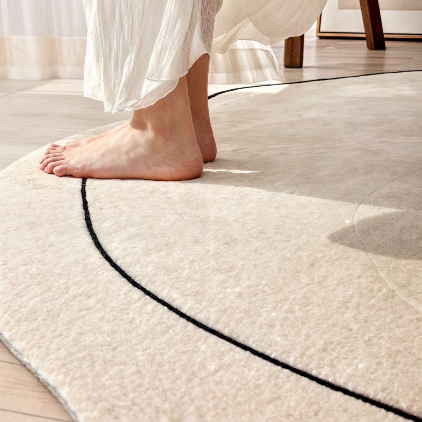 CozyNest Tapis – Tapis en Laine Élégant pour Tous les Intérieurs