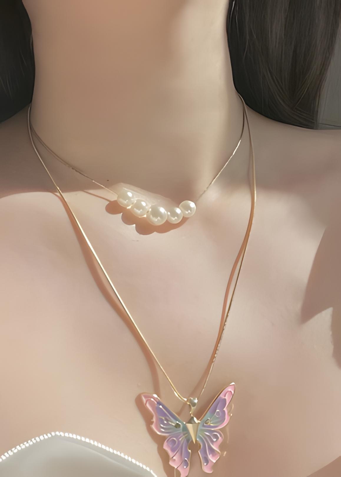 FairyWing Necklace - Pendentif Papillon Envoûtant