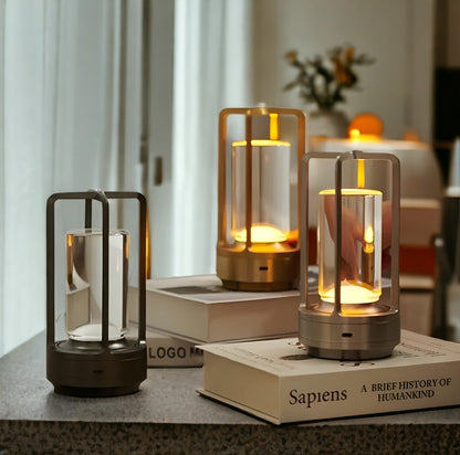 CozyGlow | lampe de table sans fil scandinave attrayante