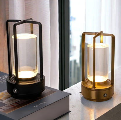 CozyGlow | lampe de table sans fil scandinave attrayante