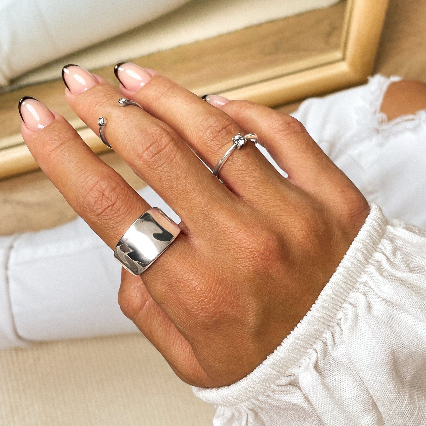 Elena Exquisite Solitaire Zirconia Ring