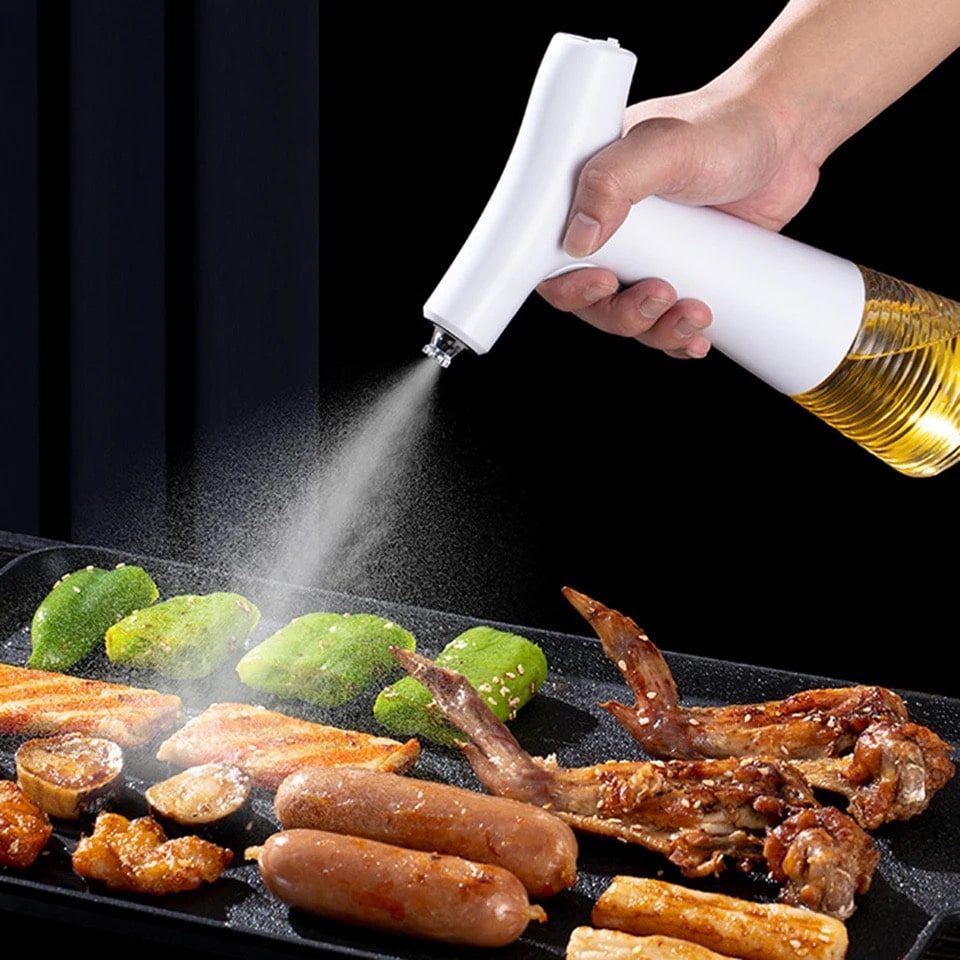 DuoSpray - Luxe 2-en-1 Distributeur d'huile pour la cuisson
