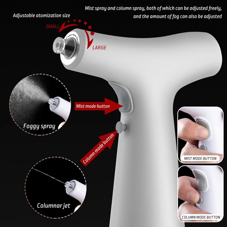 DuoSpray - Luxe 2-en-1 Distributeur d'huile électrique