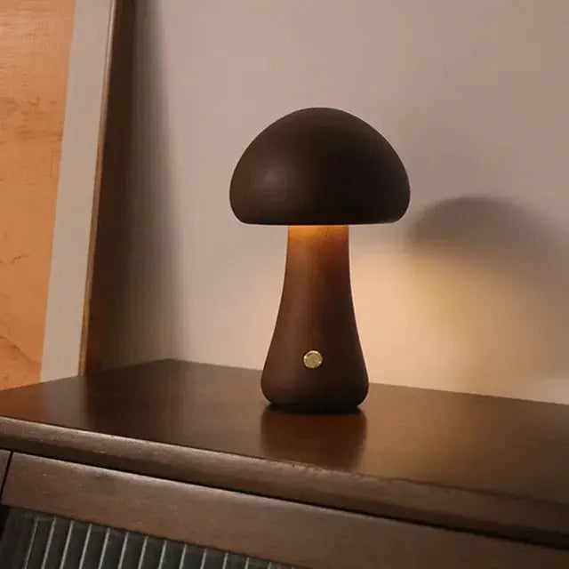 Floroux | Lampe de Table Champignon | Design Élégant et Doux
