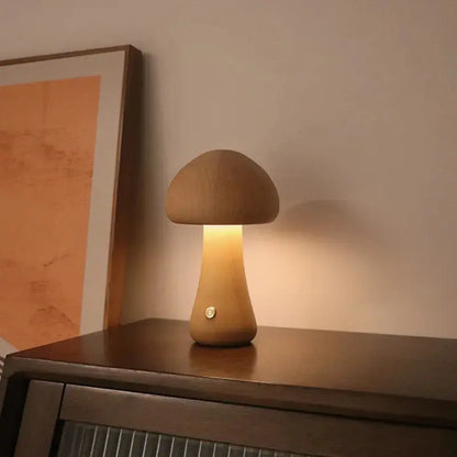 Floroux | Lampe de Table Champignon | Design Élégant et Doux
