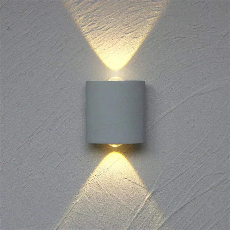 Floroux - Lampe murale LED élégante pour usage extérieur