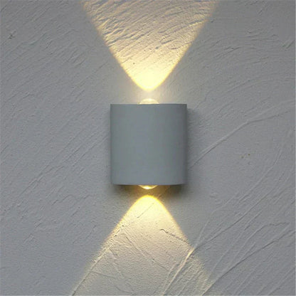 Floroux - Lampe murale LED élégante pour usage extérieur