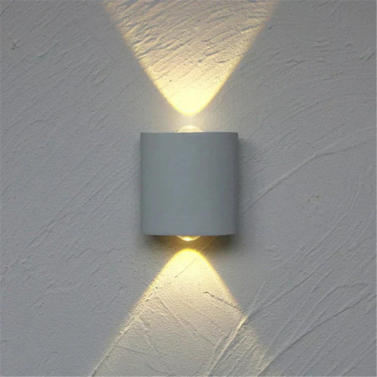Floroux - Lampe murale LED élégante pour usage extérieur
