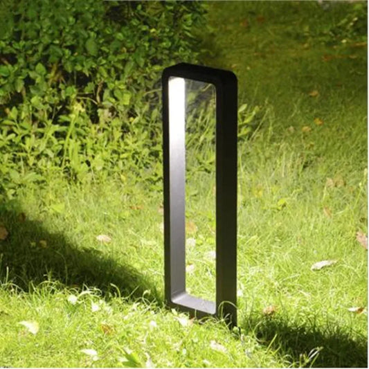 Floroux - Élégante lampe extérieure debout en aluminium