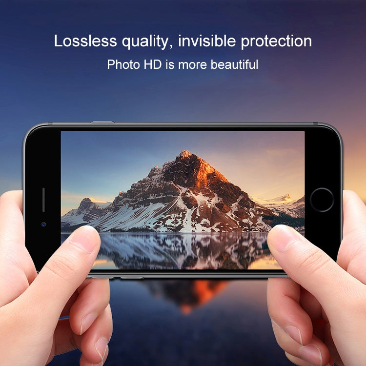 Pour iPhone 7 Protecteur d'objectif circulaire de caméra arrière en verre trempé Film protecteur